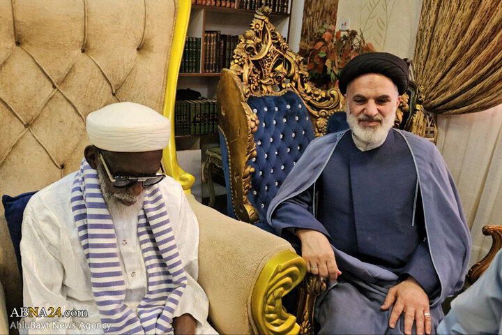 تقرير مصور/ الأمين العام للمجمع العالمي لأهل البيت (ع) يلتقي مفتي غانا