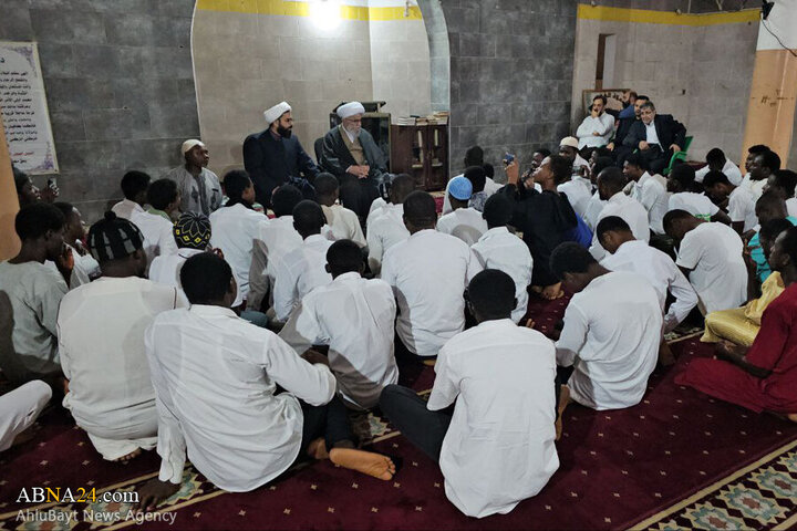 تقرير مصور/ لقاء مجموعة شباب بالأمين العام للمجمع العالمي لأهل البيت (ع) في غانا