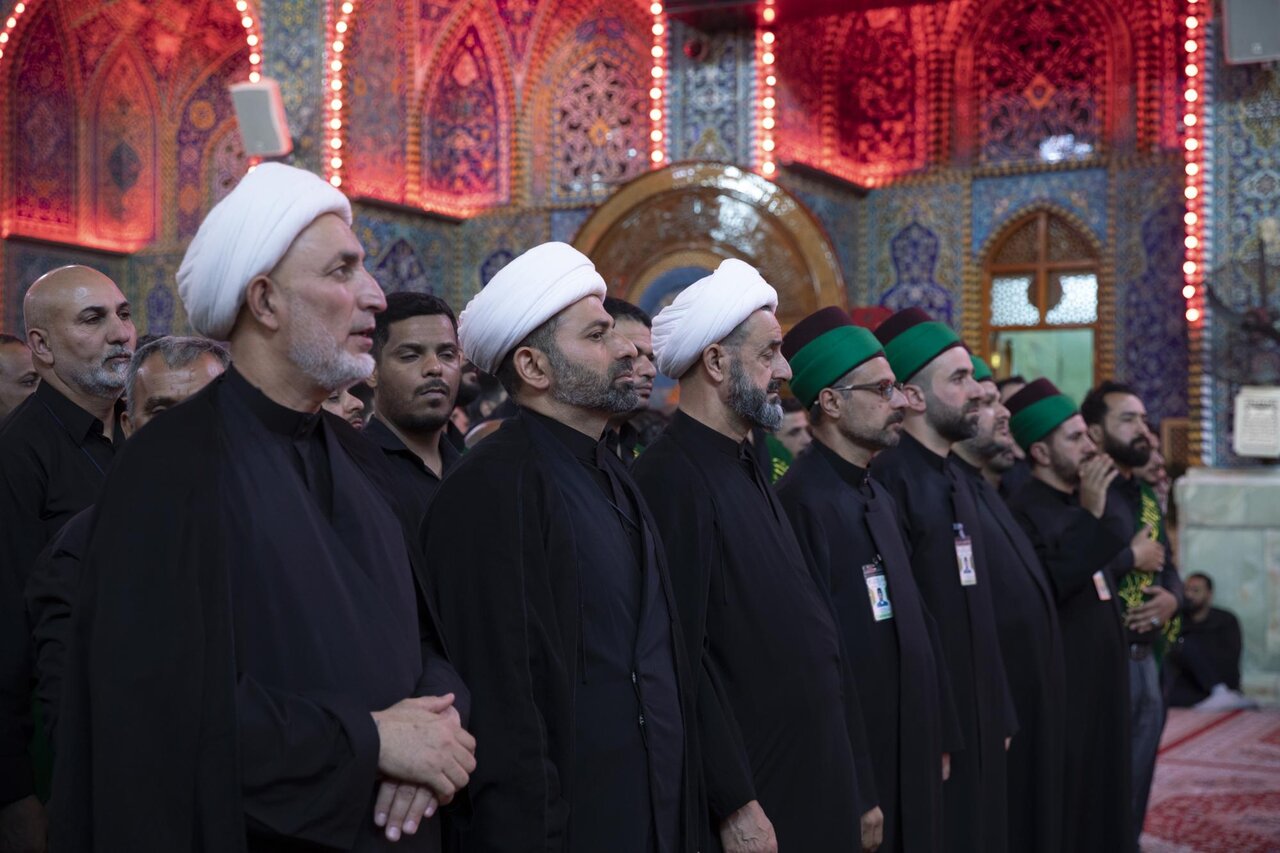 Servants of two holy shrines commemorate martyrdom of Imam al-Baqer and Muslim ibn Aqeel (+Photos)