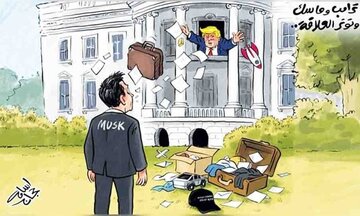 Cartoon | Ang Karton ni Trump at Elon Musk's nag-haharangkada!