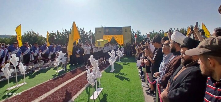 حزب الله وجماهير المقاومة يشيّعون الشّهيد علي حيدر في كونين جنوب لبنان