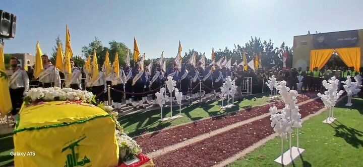 حزب الله وجماهير المقاومة يشيّعون الشّهيد علي حيدر في كونين جنوب لبنان