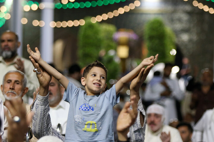 جشن زائران عرب‌زبان بارگاه منور رضوی در عید قربان