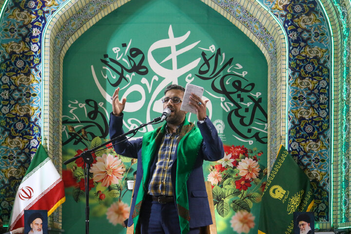جشن زائران عرب‌زبان بارگاه منور رضوی در عید قربان