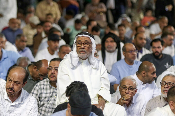 Raporta wêneyan | Pîrozbahiya heciyên Erebîaxêv li Perestgeha Rezewî di Cejna Qurbanê de