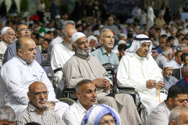 Photos: Celebration of Arab pilgrims at Razavi Shrine on Eid al-Adha