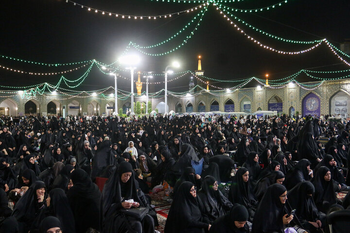 Photos: Celebration of Arab pilgrims at Razavi Shrine on Eid al-Adha