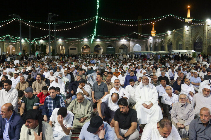 Photos: Celebration of Arab pilgrims at Razavi Shrine on Eid al-Adha