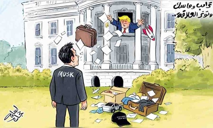 Cartoon | Ang Karton ni Trump at Elon Musk's nag-haharangkada!