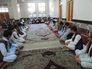 Photos: Shia Muslims meet with Ayatollah Vaezzadeh Behsoodi in Kabul
