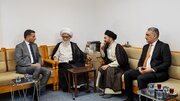  آية الله النجفي  يستقبل وفوداً رسمية واجتماعية بمناسبة عيد الأضحى المبارك
