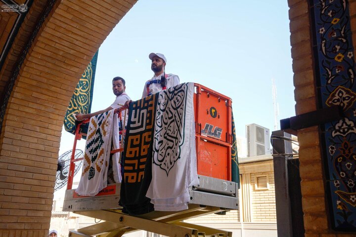 Photos: Imam Ali holy shrine decorated for Eid al-Ghadir