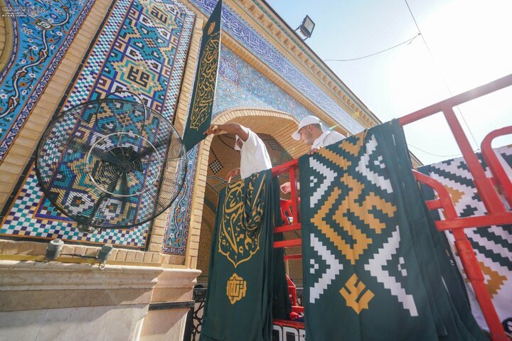 Photos: Imam Ali holy shrine decorated for Eid al-Ghadir