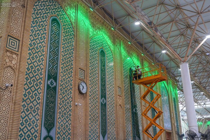 Photos: Imam Ali holy shrine decorated for Eid al-Ghadir