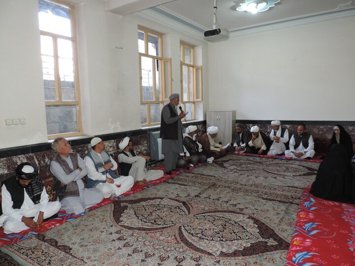 Photos: Shia Muslims meet with Ayatollah Vaezzadeh Behsoodi in Kabul