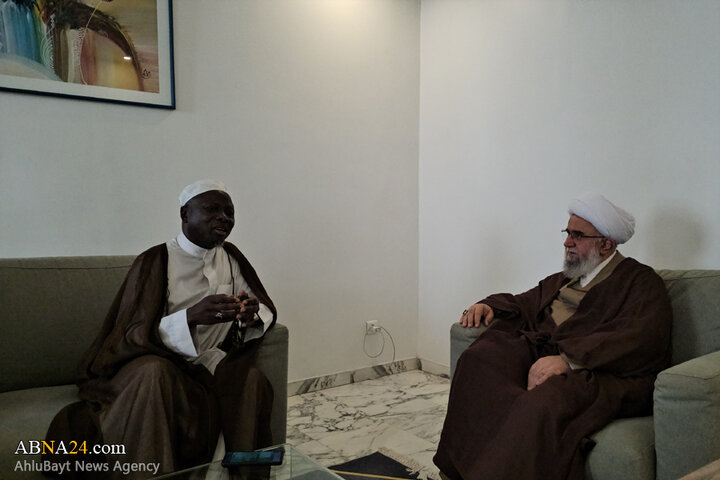 دیدار دبیر مجلس علمای اهل‌بیت(ع) سنگال با آیت‌الله رمضانی