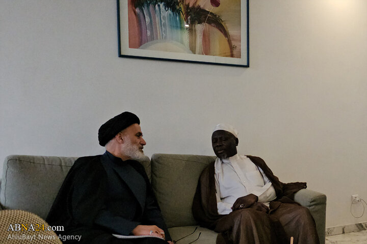 دیدار دبیر مجلس علمای اهل‌بیت(ع) سنگال با آیت‌الله رمضانی
