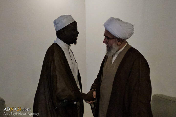 دیدار دبیر مجلس علمای اهل‌بیت(ع) سنگال با آیت‌الله رمضانی