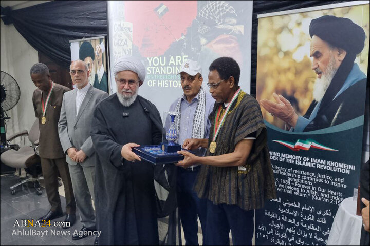 مراسم بزرگداشت سالروز ارتحال امام خمینی(ره) در پایتخت غنا