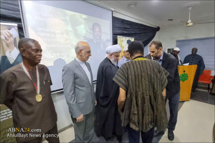 مراسم بزرگداشت سالروز ارتحال امام خمینی(ره) در پایتخت غنا