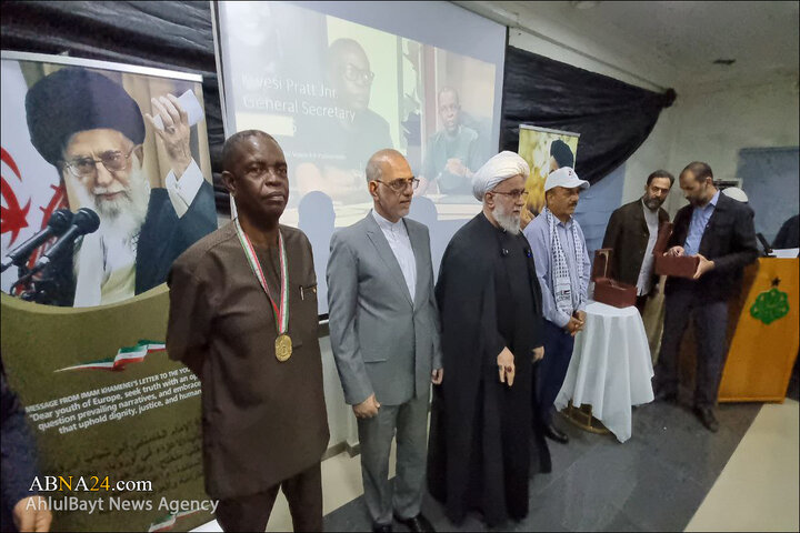 مراسم بزرگداشت سالروز ارتحال امام خمینی(ره) در پایتخت غنا