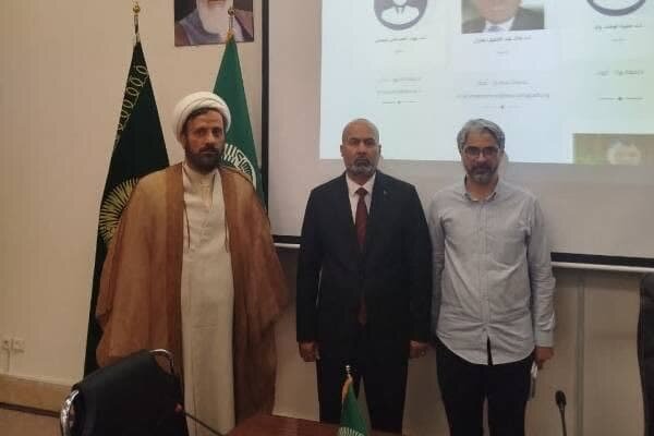 عميد كلية العلوم الإنسانية بجامعة كربلاء يلتقي مسؤولي الجامعة الرضوية للعلوم الإسلامیة