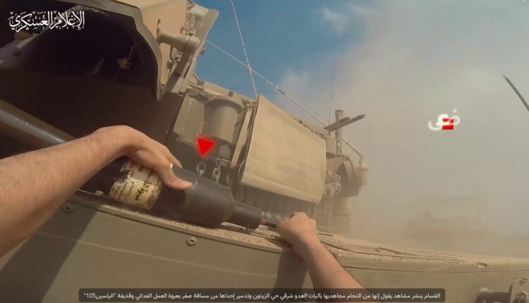 Hamas’s Al-Qassam Brigades launch attacks on Israeli forces across Gaza