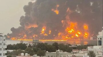 نئی صہیونی جارحیت نے یمن کی الحدیدہ بندرگاہ کو نشانہ بنایا