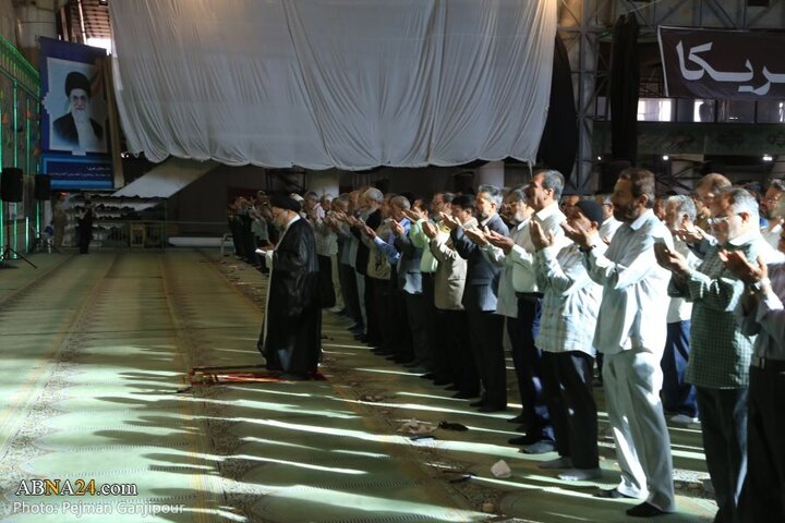 အစ္စဖဟန် မြို့ တွင် နမာဇ် ဇေ အီးဒ်ဒေကုရ်ဘာန် ဝတ်ပြု နေသည့် ပုံရိပ်များ ။ ။ Photos