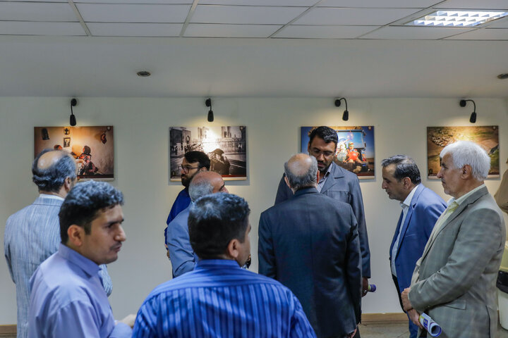 گزارش تصوری | افتتاح نمایشگاه آثار برگزیده بخش عکس جشنواره رسانه‌ای امام رضا علیه‌السلام