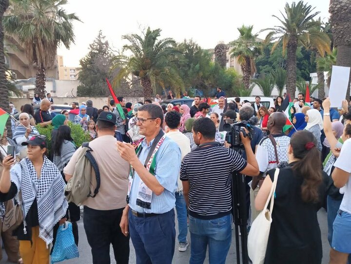 انطلاق قافلة النشطاء التونسيين لكسر الحصار الإسرائيلي على غزة