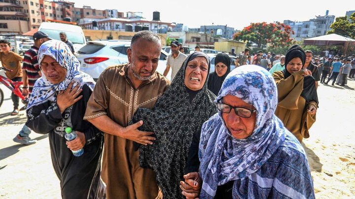 Photos: Zionist military crimes continue in Gaza