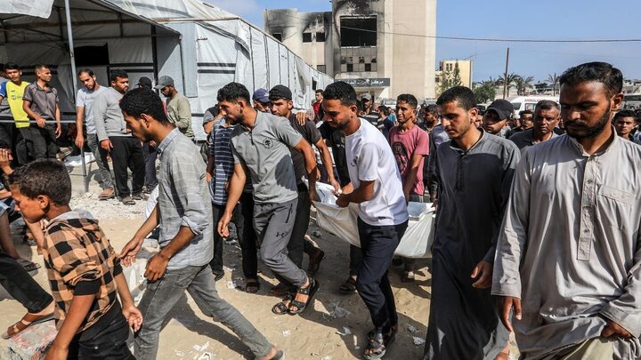 Photos: Zionist military crimes continue in Gaza