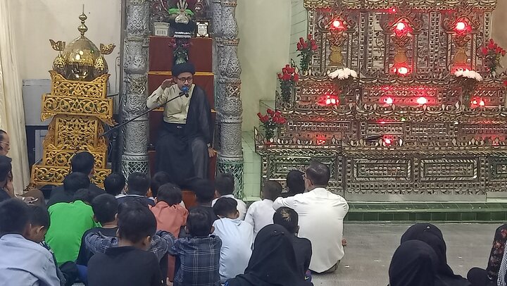 ရန်ကုန်မြို့ ပန်ဂျာ ရှီအဟ် မတ်စ်ဂျစ်ဒ် တွင်  ဒိုအာယေ အရ်ဖဟ် စုပေါင်းဖတ်ရွတ်ခြင်း နှင့် ဟဇရသ် မွတ်စလင်မ် (အ.စ) ၏ ရှဟာဒသ် မဂျ်လစ် ကျင်းပ ။ ။ Photos