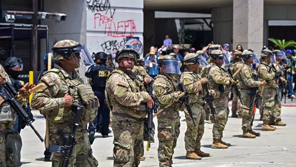 California sues Trump administration over National Guard deployment