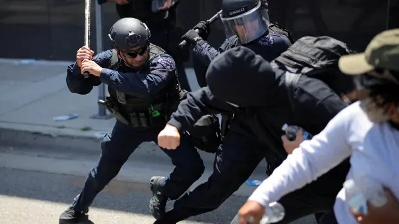 Los Angeles’taki Protestolar San Francisco Şehrine Sıçradı Los Angeles’taki Protestolar San Francisco Şehrine Sıçradı