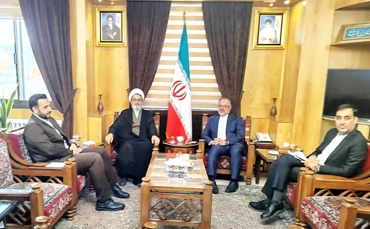 Astan Quds Razavi official, MFA regional manager exchange views on pilgrimage diplomacy