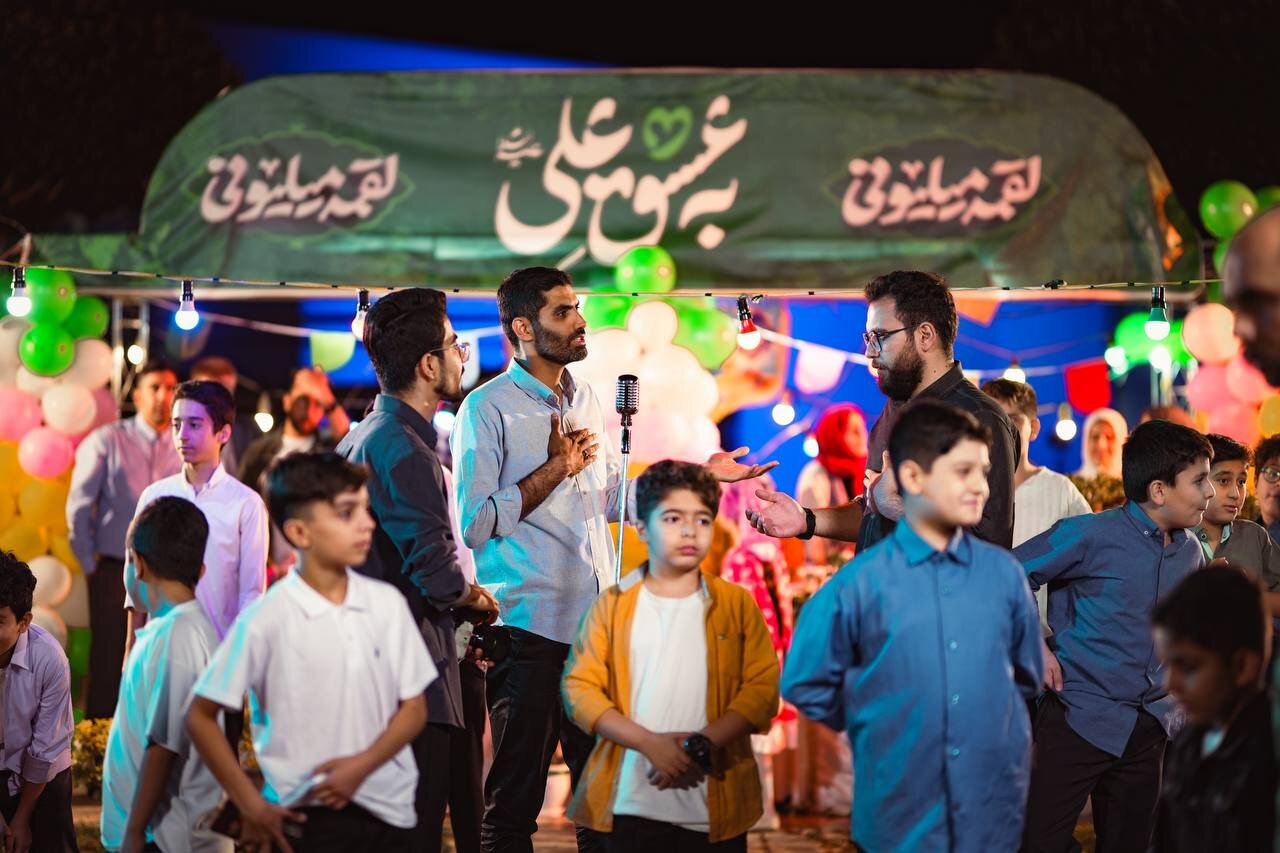 ملی‌پوشان فوتبال در اردوی آماده‌سازی، به مهمانی بزرگ غدیر «یا علی مدد» گفتند + ویدیو