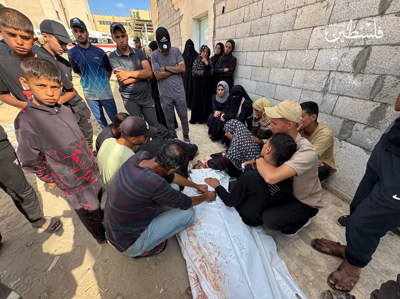 Seven Palestinians martyred as Israeli airstrikes hit displaced persons' camp in Khan Yunis