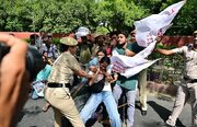Delhi Police detain students protesting outside Israel Embassy