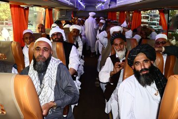بازگشت حجاج افغانستان به کشورشان آغاز شد