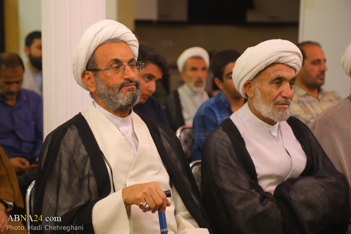 مراسم جشن و عمامه گذاری طلاب در شب میلاد امام هادی(ع) در شهر قم