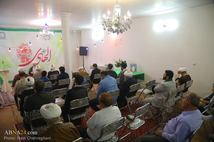 مراسم جشن و عمامه گذاری طلاب در شب میلاد امام هادی(ع) در شهر قم