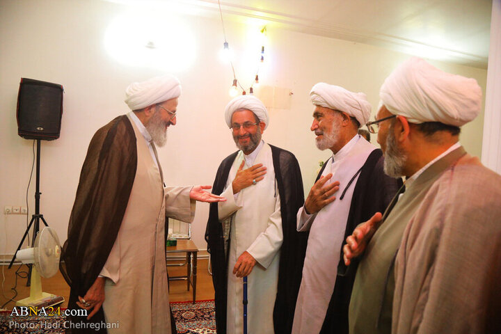 Photos: Imam Hadi birth anniversary, turban-wearing ceremony held in Qom