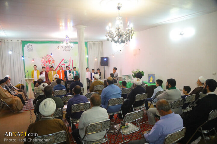 Photos: Imam Hadi birth anniversary, turban-wearing ceremony held in Qom