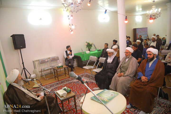 Photos: Imam Hadi birth anniversary, turban-wearing ceremony held in Qom