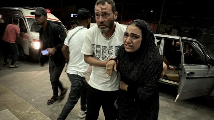 حمله اسرائیل به چادرهای اسکان آوارگان فلسطینی در خان یونس