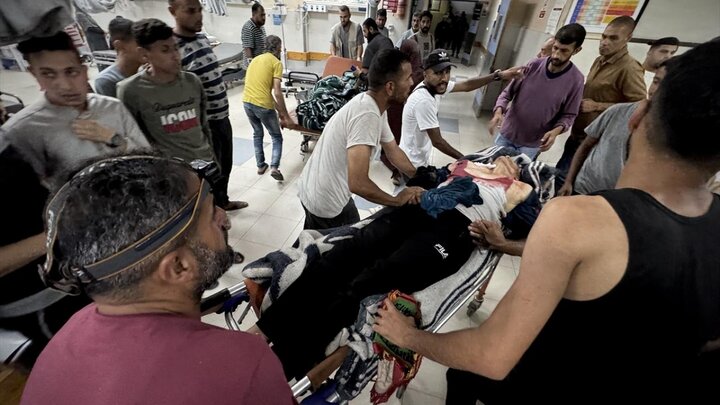 عکس خبری | حمله اسرائیل به چادرهای اسکان آوارگان فلسطینی در خان یونس