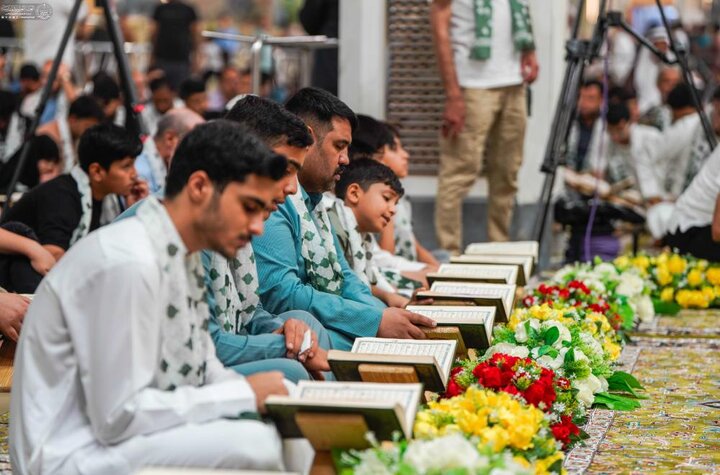 تقرير مصور/ بمناسبة عيد الغدير الأغر..إقامة محفل قرآني دولي في حرم أمير المؤمنين(ع)
