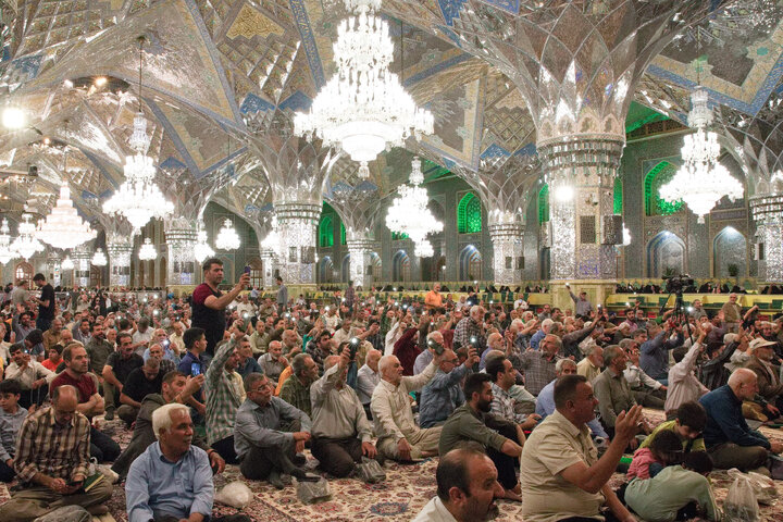 Photos: Imam Hadi birth anniversary celebrated at Razavi holy shrine